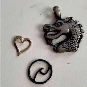 pendants for necklaces, bracelets, anklets, etc